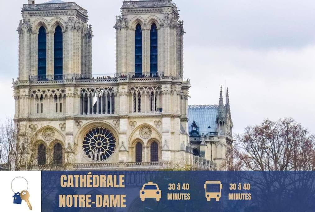 9 Mi From Stade De France - Charming 5-Room Saint-Denis  Exterior photo